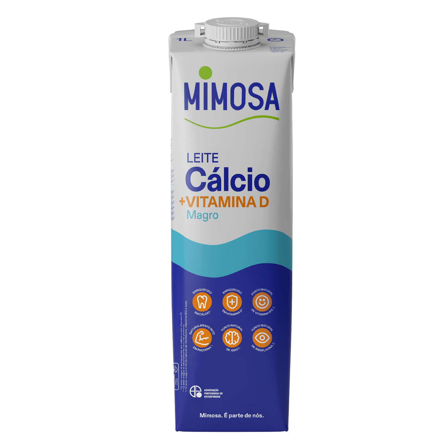 Leite UHT Magro Cálcio