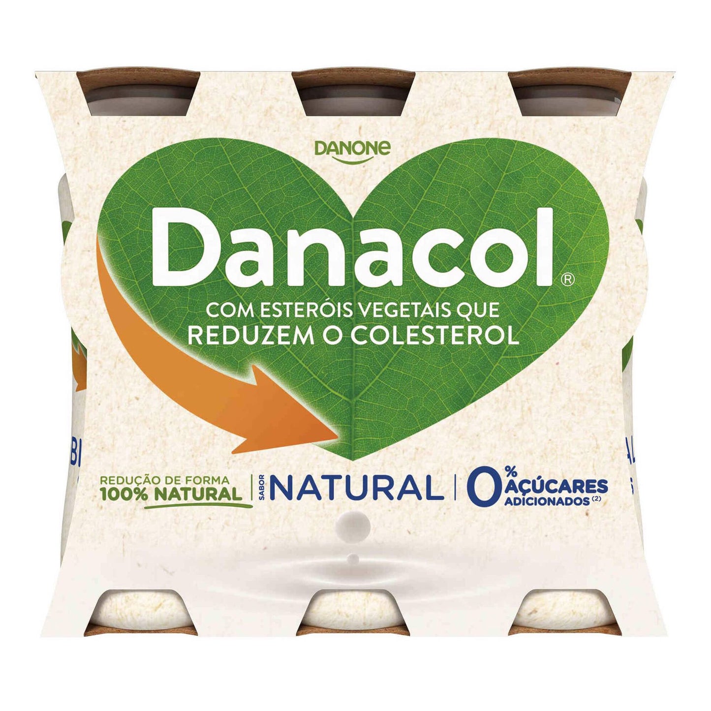 Iogurte Líquido Reduz Colesterol Natural