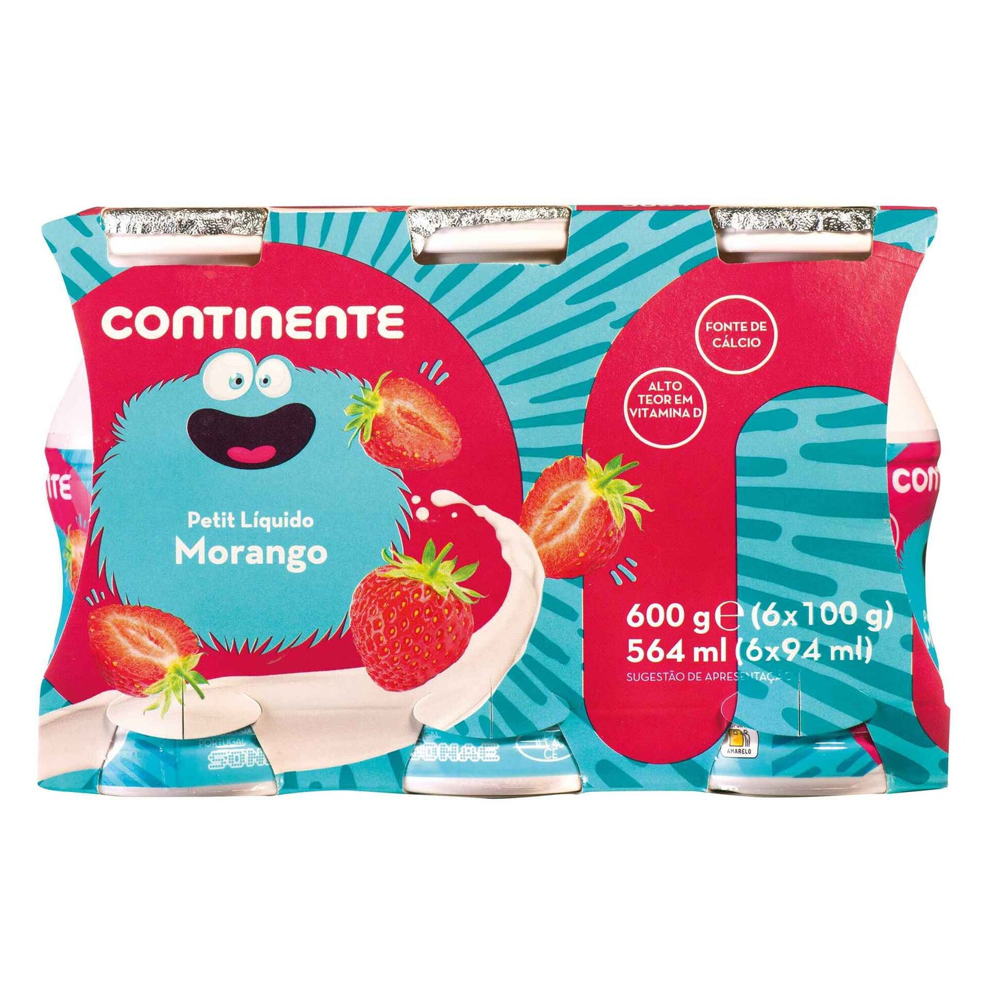 Iogurte Líquido Morango Infantil