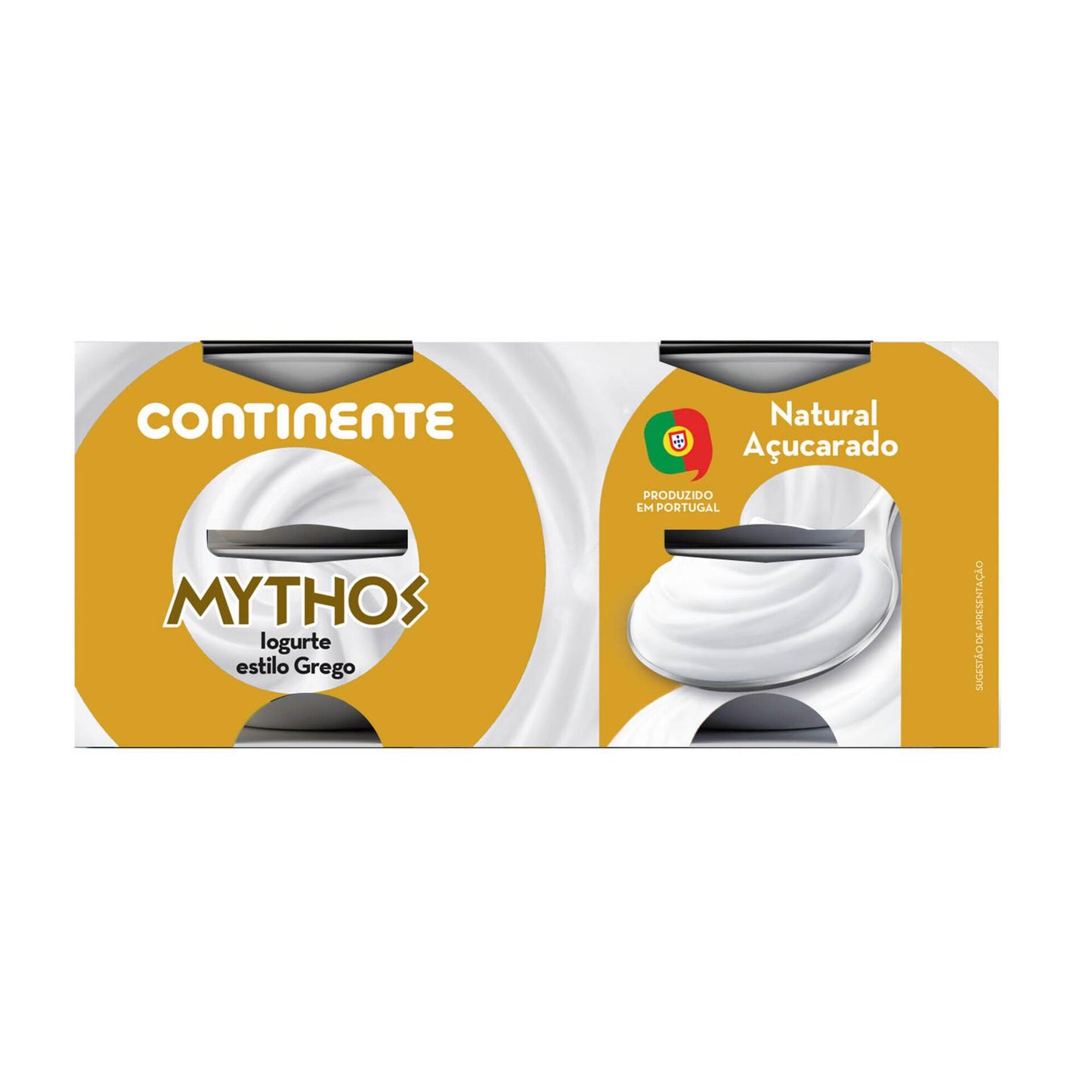 Iogurte Grego Mythos Natural Açucarado