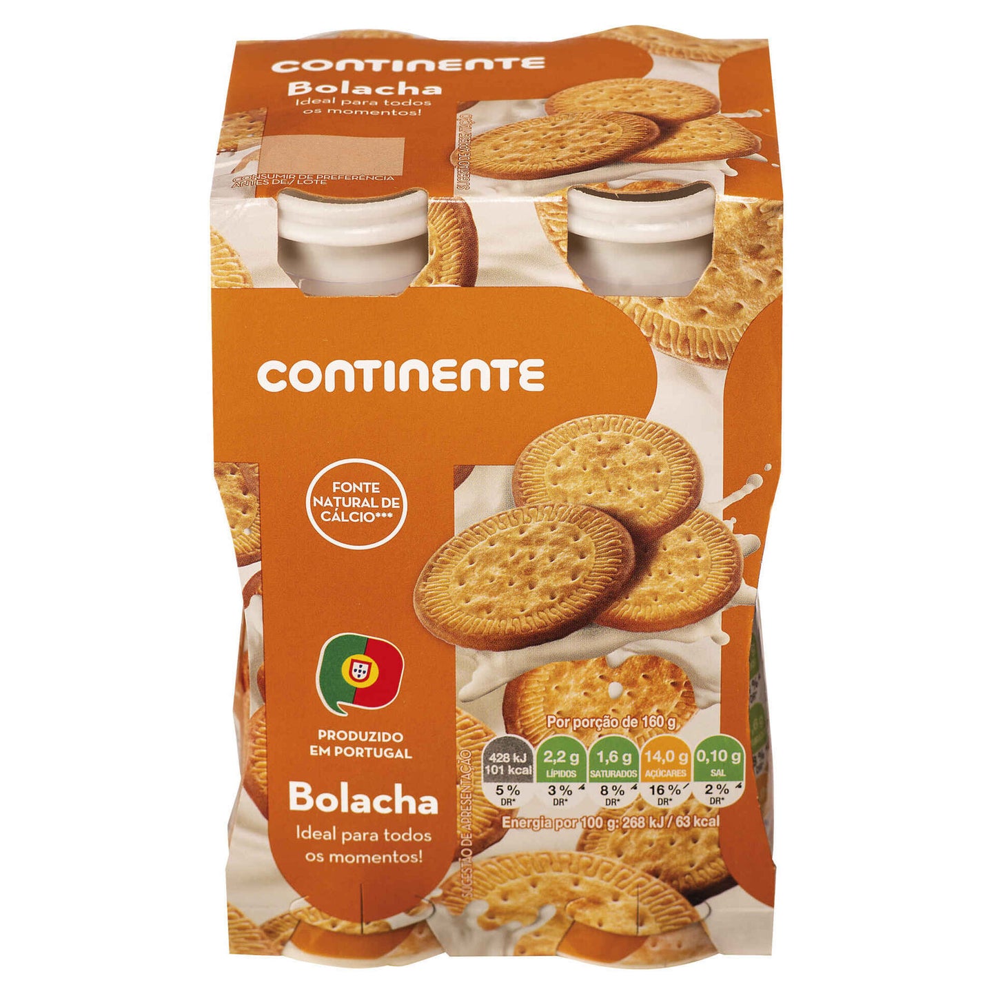 Iogurte Líquido Bolacha