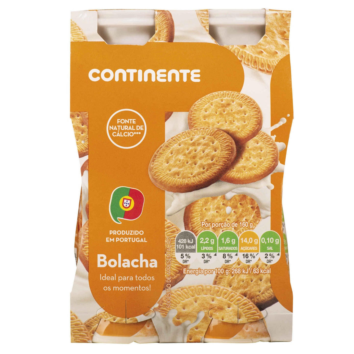 Iogurte Líquido Bolacha