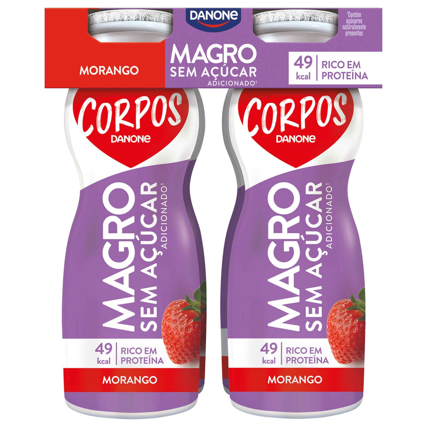 Iogurte Líquido Magro Morango