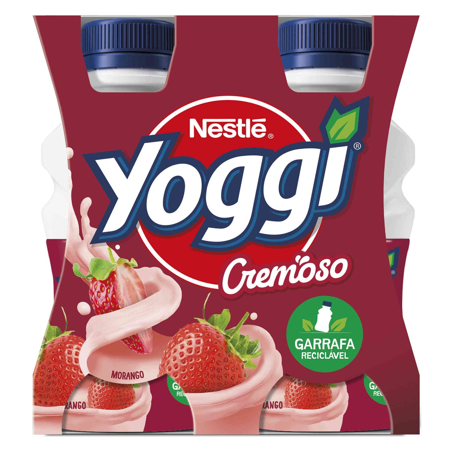 Iogurte Líquido Cremoso Morango
