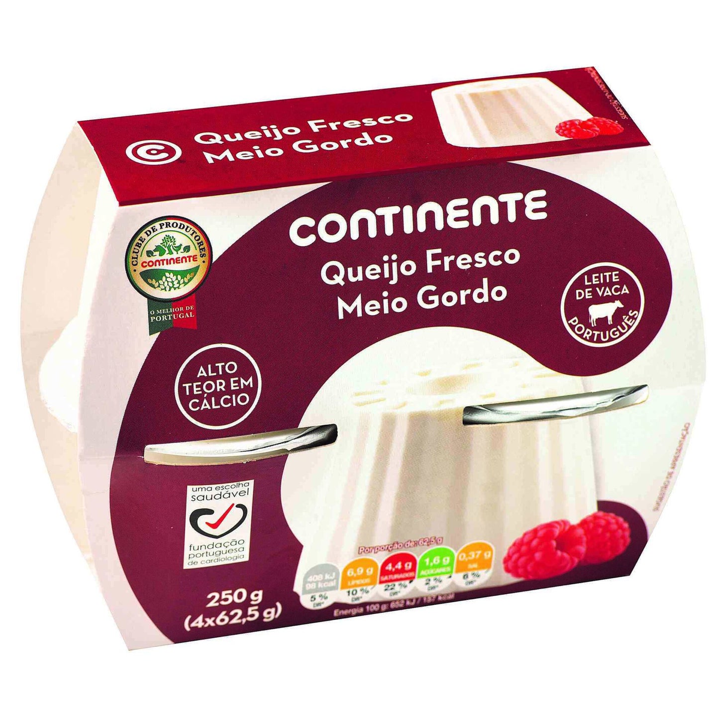Queijo Fresco Meio Gordo Longa Duração