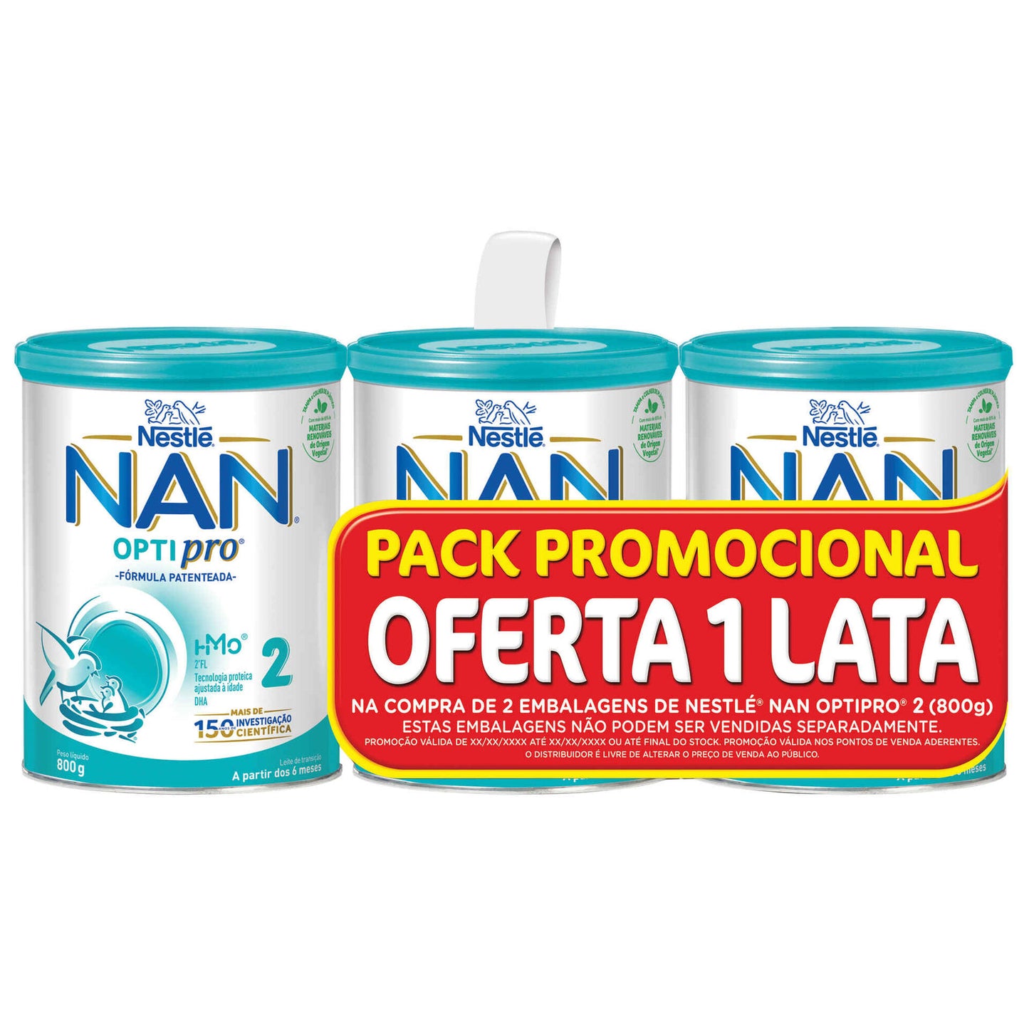 Pack Leite em Pó de transição 2 Pack +6M