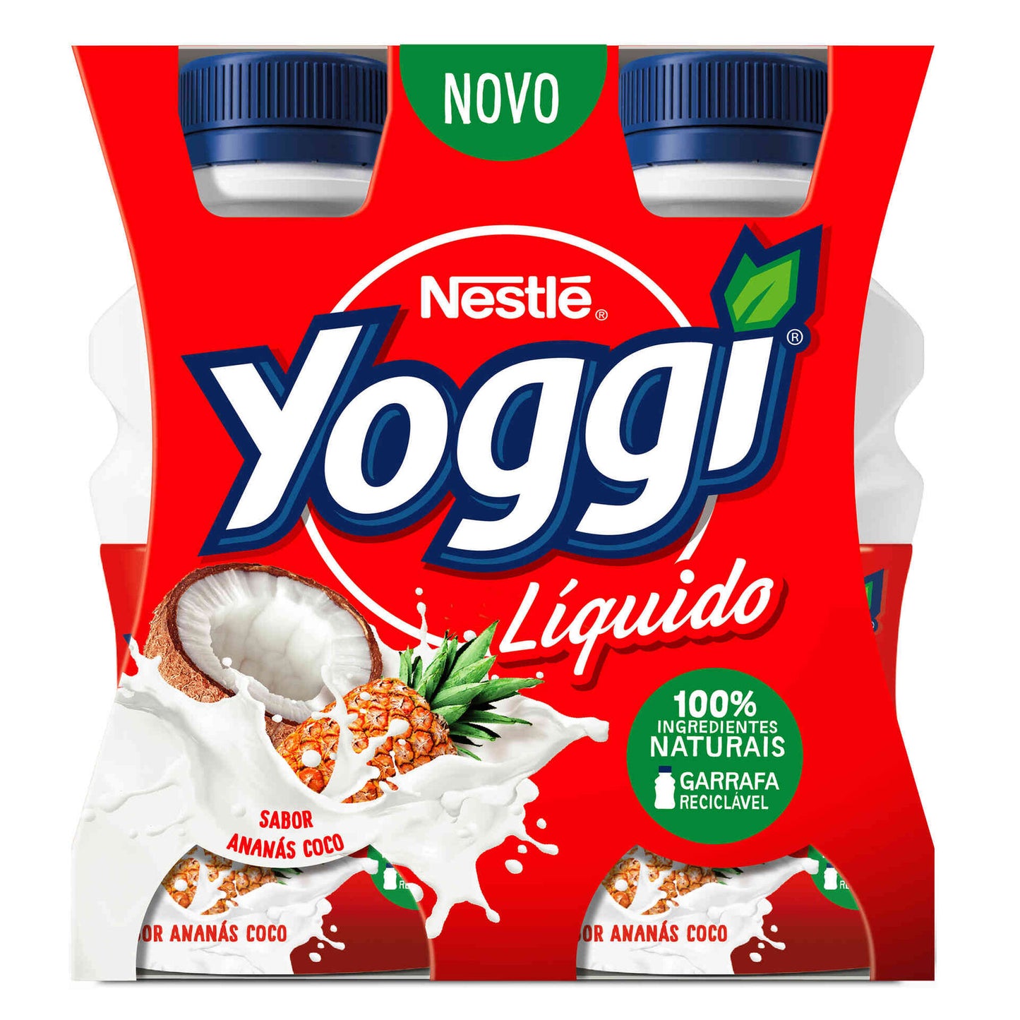 Iogurte Líquido Ananás e Coco