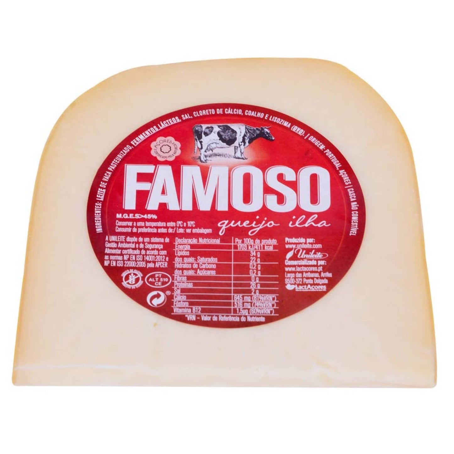 Queijo de Vaca da Ilha Curado
