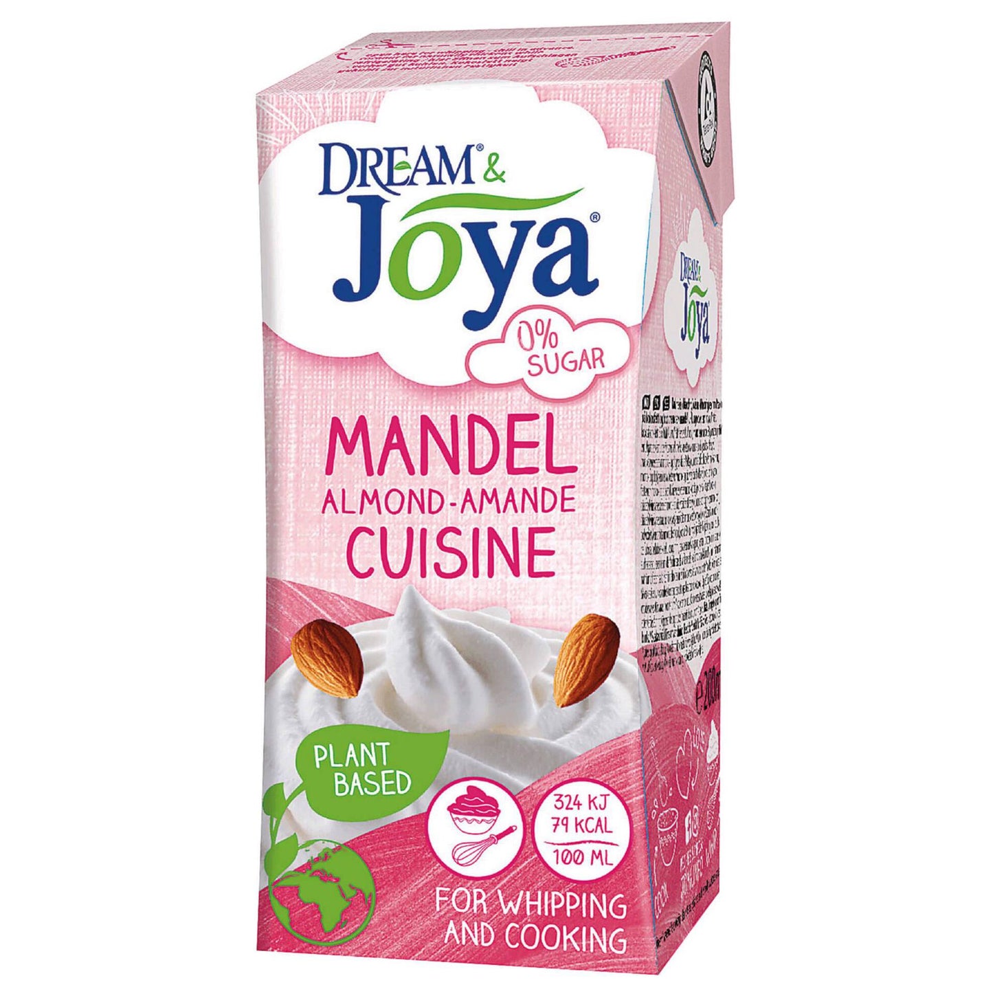 Creme Vegetal de Amêndoa e Coco para Bater