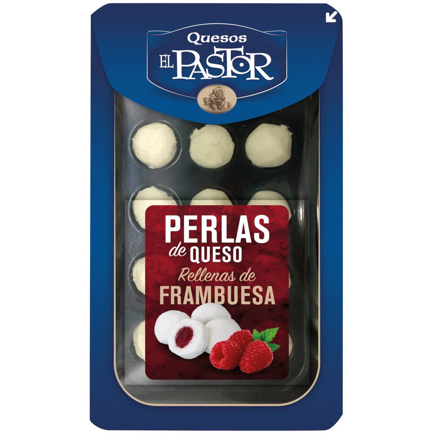 Pérolas de Queijo com Framboesa
