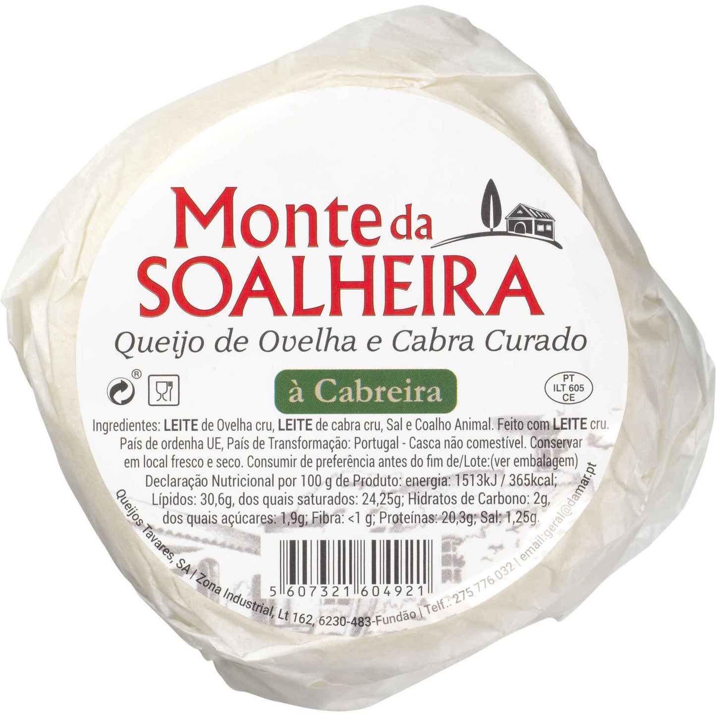 Queijo de Ovelha e Cabra Curado