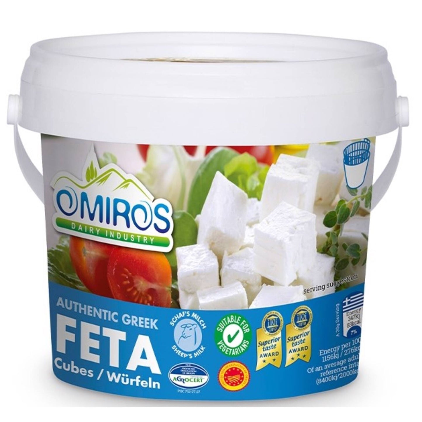 Queijo Feta DOP Cubos