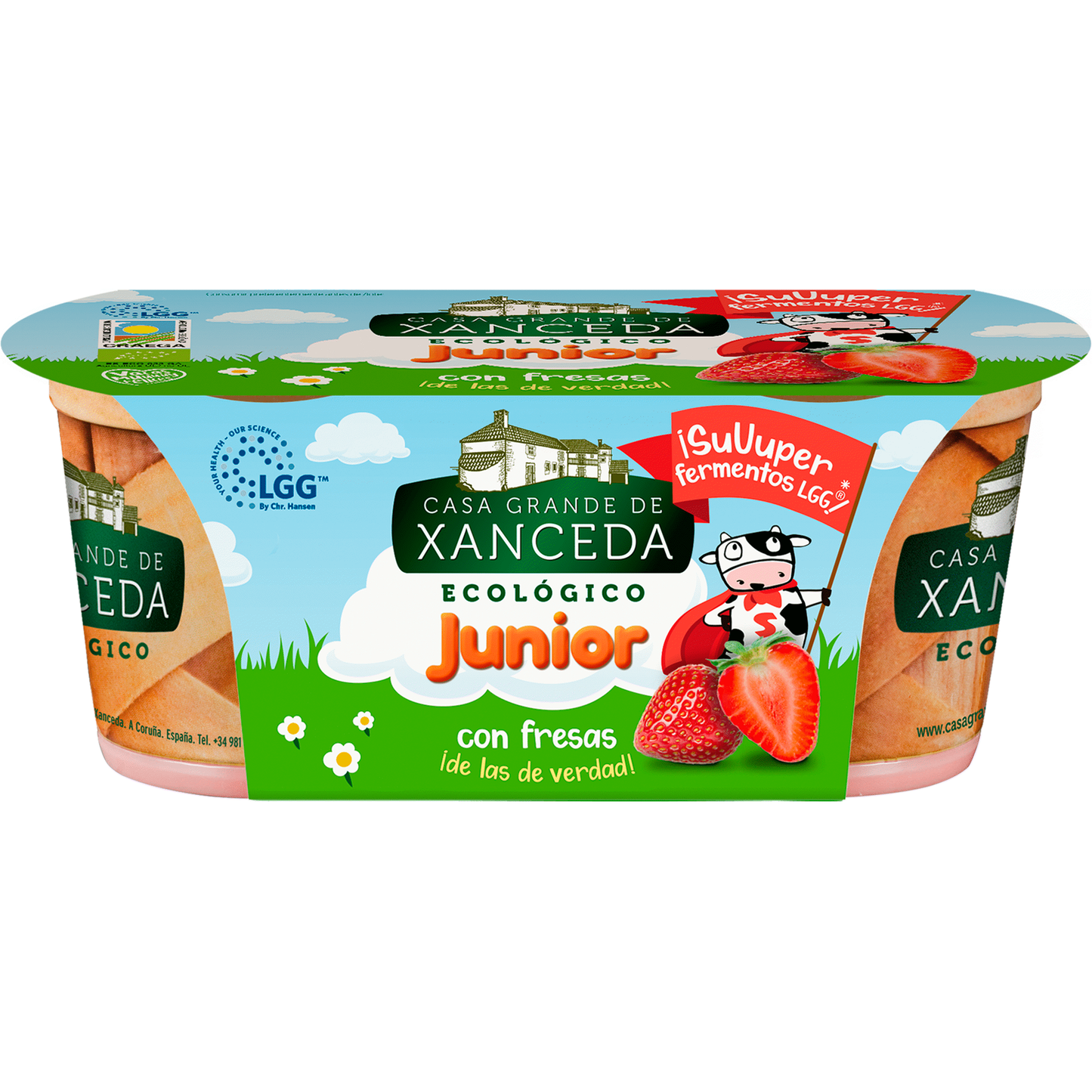 Iogurte Cremoso Júnior Morango