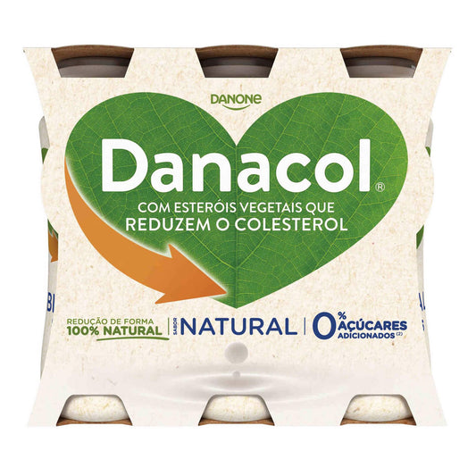 Iogurte Líquido Reduz Colesterol Natural