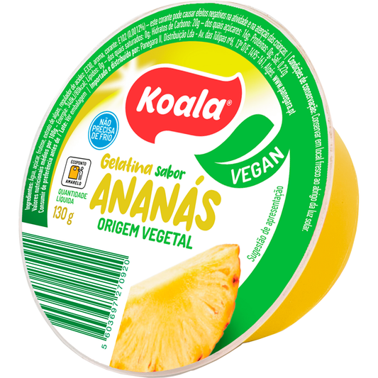 Gelatina Pronta Vegetal Ananás