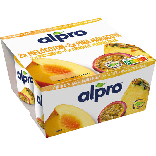 Yofu Soja Pedaços Pêssego e Frutos Exóticos