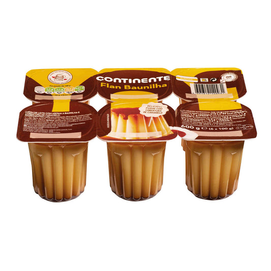 Pudim Flan Baunilha