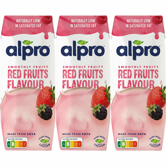 Bebida Vegetal de Soja Frutos Vermelhos