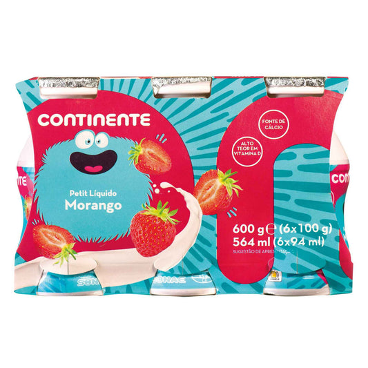 Iogurte Líquido Morango Infantil