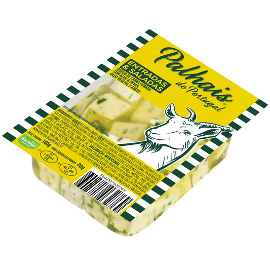 Queijo de Cabra Curado com Alho e Ervas