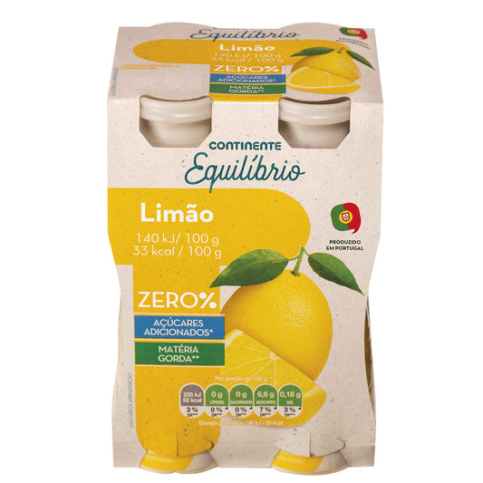 Iogurte Líquido Magro Limão