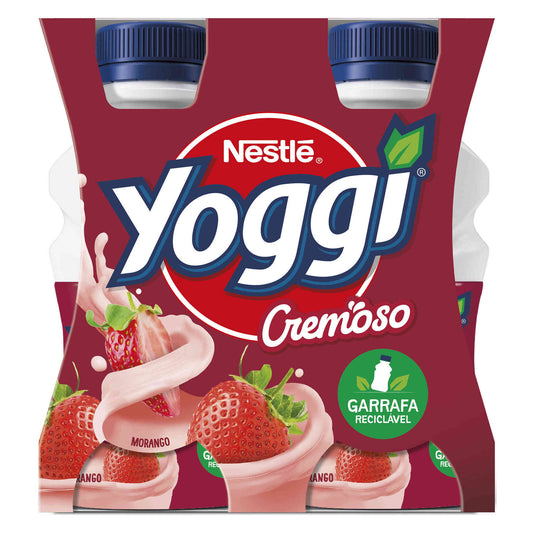 Iogurte Líquido Cremoso Morango