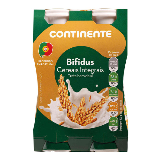 Iogurte Líquido Bifidus Cereais Integrais