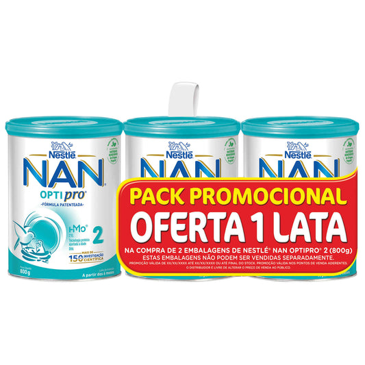 Pack Leite em Pó de transição 2 Pack +6M