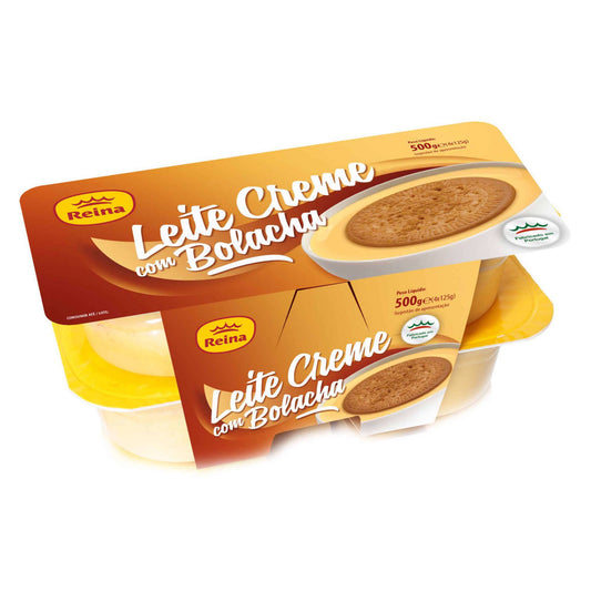 Leite Creme com Bolacha