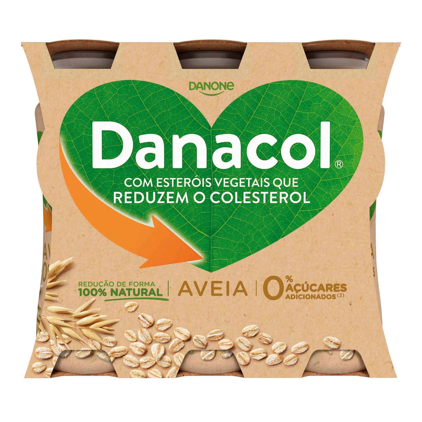 Iogurte Líquido Reduz Colesterol Aveia