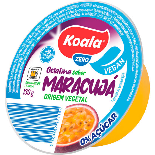 Gelatina Pronta Vegetal Maracujá