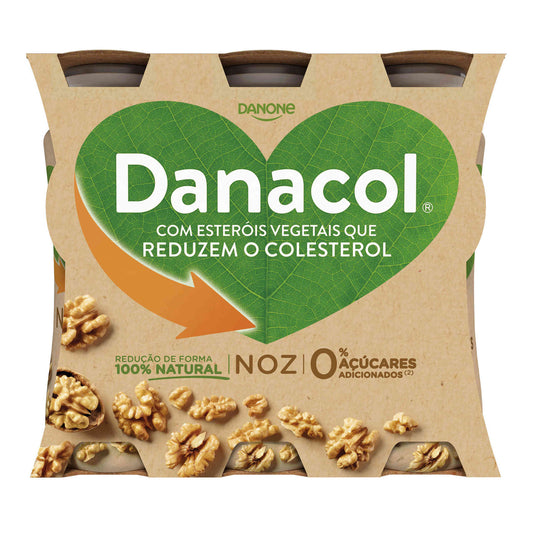 Iogurte Líquido Reduz Colesterol Noz
