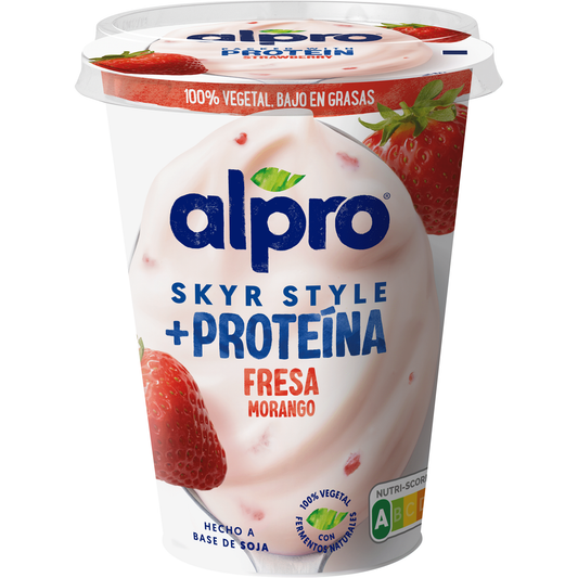 Yofu Soja Morango Estilo Skyr
