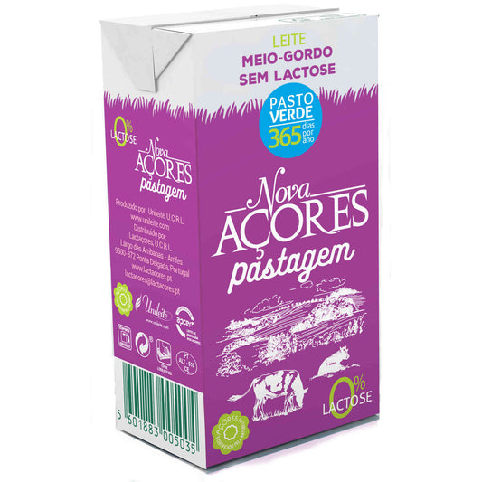 Leite Meio Gordo sem Lactose