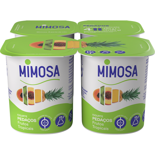 Iogurte Pedaços Frutos Tropicais