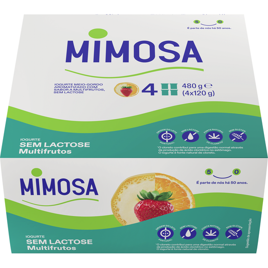 Iogurte Aroma Multifrutos sem Lactose