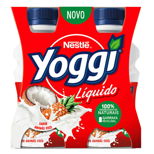 Iogurte Líquido Ananás e Coco