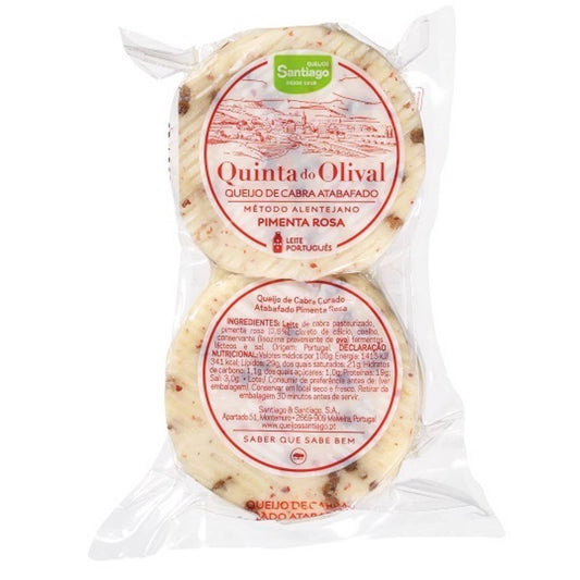 Queijo de Cabra Atabafado Pimenta Rosa