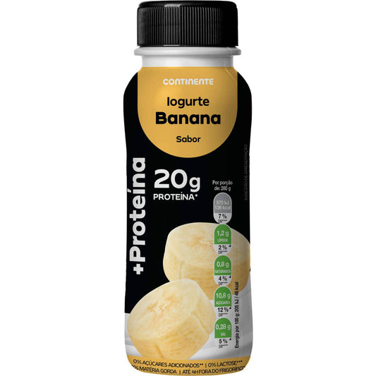 Iogurte Líquido +Proteína Banana