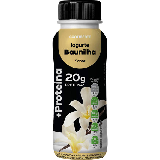 Iogurte Líquido +Proteína Baunilha