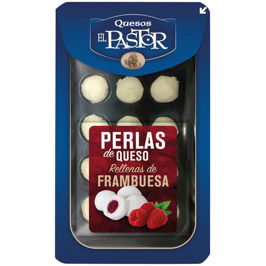 Pérolas de Queijo com Framboesa