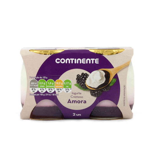 Iogurte Cremoso Amora