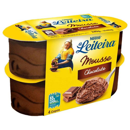 Mousse de Chocolate de Leite