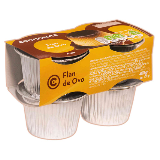 Pudim Flan Ovos