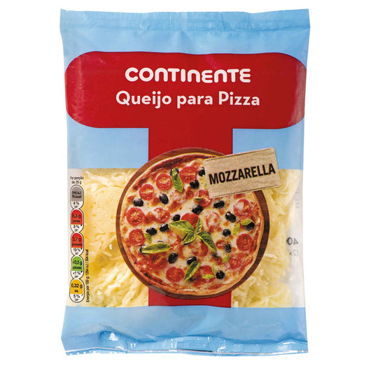 Queijo Mozzarella Ralado para Pizza