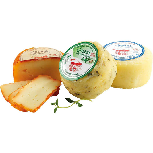 Conjunto de Queijo de Vaca e Ovelha 3 Sabores