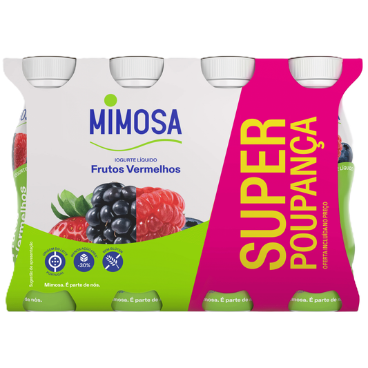 Iogurte Líquido Frutos Vermelhos