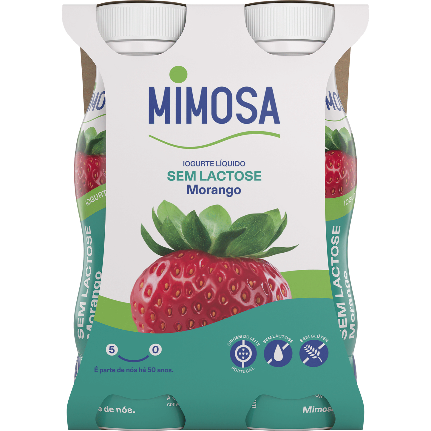 Iogurte Líquido Morango sem Lactose