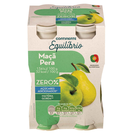 Iogurte Líquido Magro Maçã e Pera