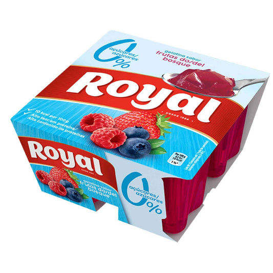 Gelatina Pronta Frutos do Bosque sem Açúcar